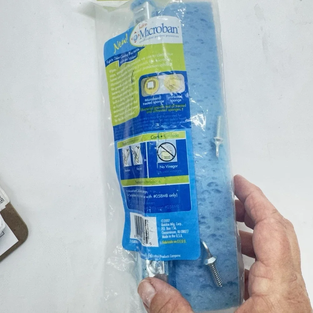 Quickie Homepro Roller Mop Refill Type M Fits Mop #058MB 058BMB Clean Smart NEW